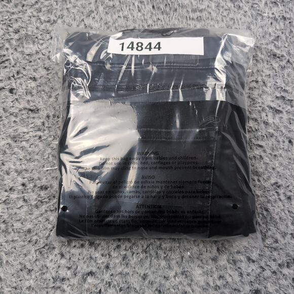 American Eagle Jeans Women 4 Black Distressed Denim Stretch High Rise Jegging - Picture 9 of 9